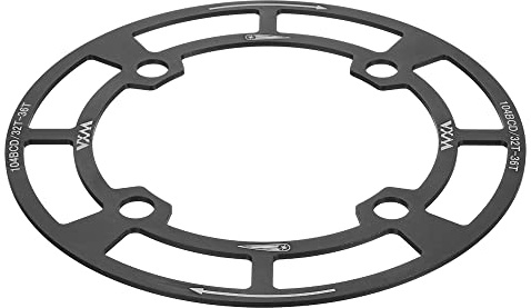 ASIR Mountain Bike Chainring Guard 104BCD Aluminum Alloy Chain Ring Protector Cover for 32-36T 38-42T Chainring Sprockets (32-36T)