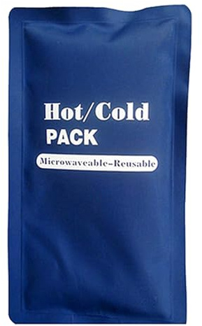 KOAHDE Paquete de Hielo para Lesiones Deportivas,Paquete de Hielo de Gel,Bolsa de Gel Frio o Calor,Magic Gel Bolsa de Gel Frio o Calor,Paquete de Frío y Caliente Compresión Reutilizable,1PC