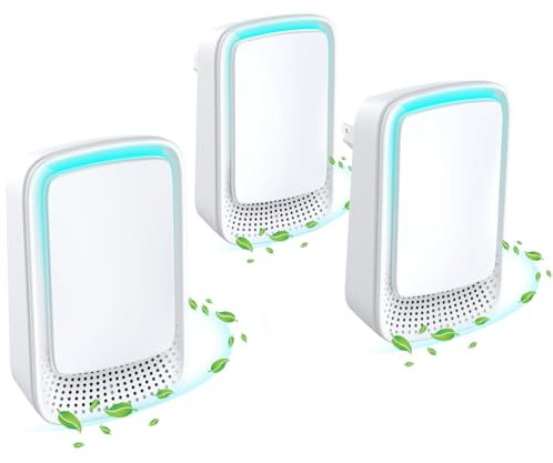 Air Purifier, Dayear Plug-in Negative Ion Air Purifier for bedroom/home, Purify Smell, Suitable for Toilets/Living Room/Pet Room(3 Pcs)