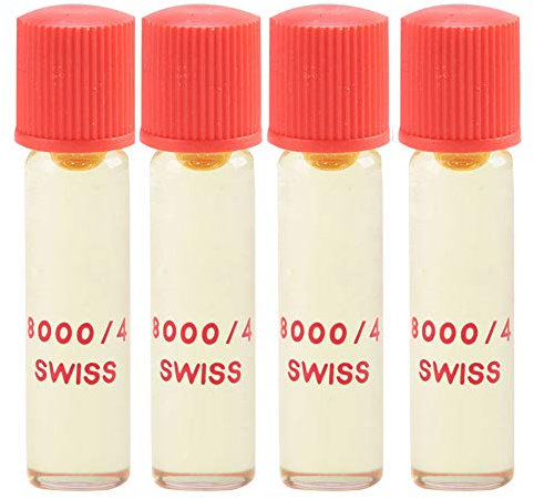 Uhrenöl, Uhrenschmiermittel, Uhrenreparaturwerkzeug, Armbanduhr, Taschenuhr-Wartungsschmiermittel 8000/4, 2 Ml, Uhrenöl-Reparaturwerkzeug
