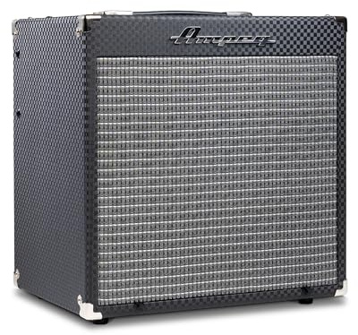 AMPEG RB-108 Basscombo – 30W Übungsverstärker mit AMPEG Legacy Preamp, SGT Overdrive, 3-Band-EQ, AUX-Eingang, Kopfhörerausgang und 1x8 Speaker – Schwarz