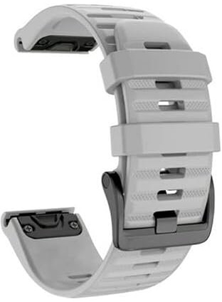 ERAKAFZTTK Silikonarmband för smartklocka Fit For Fenix 5, 5S, 5X Plus, 3 HR, kompatibelt med Fit For Garmin Fenix 6, 6S, 6X, MARQ Approach S60, 20, 22, 26 mm