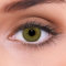 LENZOTICA 2 Stück (1 Paar), Sehr stark natürlich deckende braune Kontaktlinsen farbig NATURAL HAZEL + Behälter, DIA 14.00, mit Stärke, 3 Monatslinsen, mit Sehstärke, -1.00 Dioptrien, Soft Lens