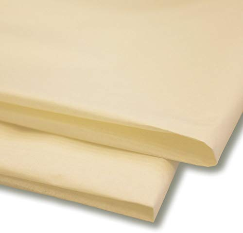 Sabco - Tissue Paper 100 Sheets, Gift Wrap, Mg and Acid Free, 20 X 30 Size, Wrapping Decorative Sketch and Cutting Paper for Art Craft & Packing. – Ivory