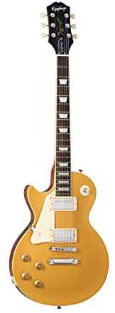 Epiphone Les Paul Standard '50s Metallic Gold Lefthand - E-Gitarre für Linkshänder