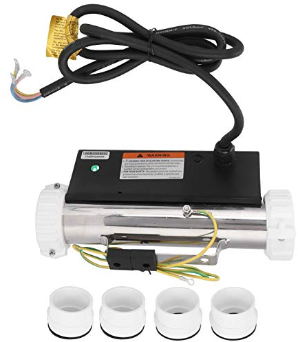 Thermostat de chauffe-eau, 1KW Thermostat électrique baignoire de Massage SPA chauffe-eau de bain à remous IPX5 étanche pour les baignoires chaudes et froides