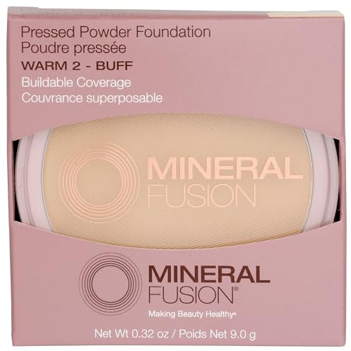 MINERAL FUSION Warm 2 Pressed Base, 0.32 OZ