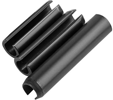 FEEIMOL Pasadores Elásticos, Pines de Rollo, Pasadores de Resorte Ranurados de Acero al Manganeso M8x90mm (5 pcs)