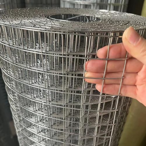 Volierendraht Drahtgitter, Gartenzaun Gitterzaun, Maschendraht Zaun Feuerverzinkt 0,025 mm, 304 Edelstahl-Seilnetz, für Garden Farm Treppenbalkon Flexibles Geflügelkäfignetz ( Color : 200mesh , Size :