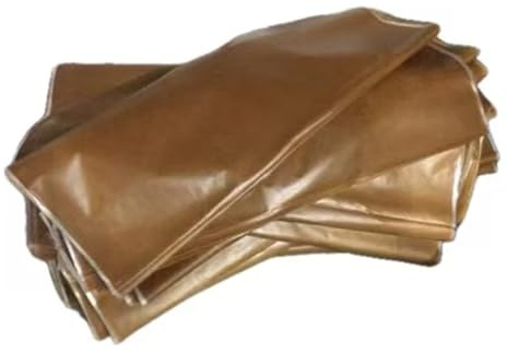 VCI - Papel inhibidor de corrosión en fase de vapor para rodamientos de embalaje industrial/hardware/varios componentes metálicos, papel preventivo de óxido de 80 g, tamaño 80 x 110 cm (marrón, 5)