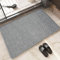 LeKuni Tapis De Bain Antidérapant 60X40cm, Tapis Salle De Bain Ultra Fin Absorbant, Tapis De Douche Séchage Rapide, Tapis De Sortie De Douche, Tapis Antidérapant Cuisine, Gris Clair