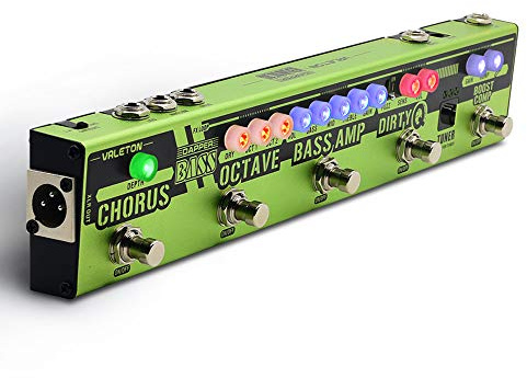 Valeton Multi Effekte Pedal Dapper Bass DI Vorverstärker Stage Session Gigging Gear