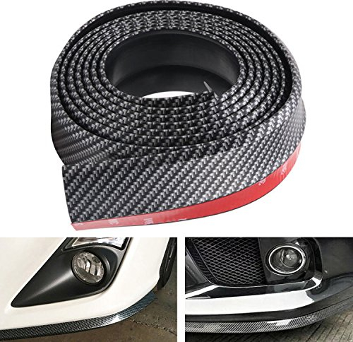 CICMOD BRAUTO Universale 2.5 M/248,9 Cm in Fibra di Carbonio Paraurti Anteriore Lip Splitter Spoiler Mento Body Kit Trim