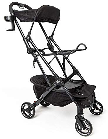 One for Pets 3-in-1 Luxury Pet Carrier, Booster Seat and Stroller for Small and Medium Size Dogs and Cats, No Assembly Required, Black (Chickadee)