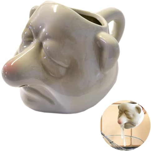 Separatore per uova mini separatore di albume e tuorlo, pratico e semplice, separatore per uova in ceramica, adatto per la cottura in cucina, piccoli utensili