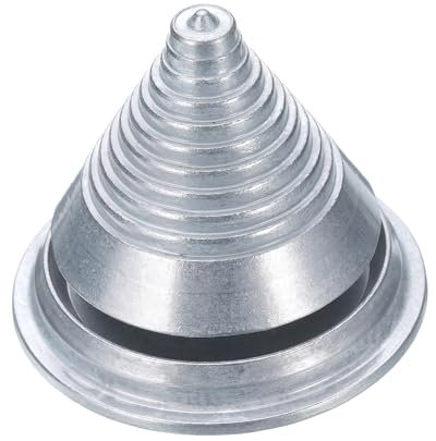 QUARKZMAN 1Pcs Équilibreur de Lame de Tondeuse à Gazon Équilibreur de Lame de Tondeuse Universel en Alliage de Zinc Après Affûtage pour Perceuse ou Manuelle Lames de Tondeuse à Gazon Gris