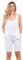 Mizaf® Womens Cherry Berry Shorts, Ladies Plain Stretch Summer Hot Pants Pull-On Elastic Waist Casual Shorts (White, 16)