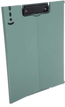 STOBAZA Porte-document avec Support Intégré Clip Rigide pour Bureau Portable Organiseur de Dossiers et Documents Clip de Bureau Pratique pour Conférences et Écriture
