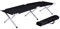 Explorer Unisex – Erwachsene Felsbett Stahl schwarz Feldbett, 190 x 62 x 42 cm