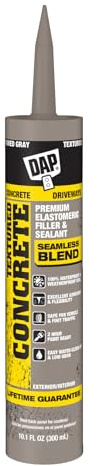 DAP 7079808676 Concrete Filler, Textured Gray, 10.1 Ounce (Pack of 1)