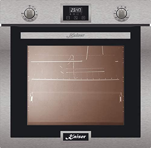 Kaiser EG 6372 Em encastrable Four 60 cm/gaz Four autosuffisants/Luxe fabricant Kaiser/79 l/catalytique-Four Cuisinière à gaz avec boutons bediend Chevreuil/Gaz naturel et propane possibles