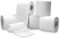 96 Rollen HSM Toilettenpapier 3-lagig Klopapier WC-Papier Papierhandtücher Papier