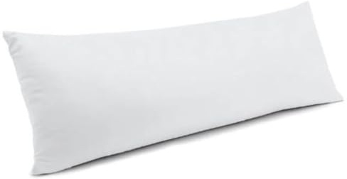 MoonRest® Premium lumbal polyester 100% bomullstyg fyllt med 100% ren jungfru syntetisk fiberfyllning dekorativ prydnadskudde-stoppningsform för soffa kudde sovrum 35 x 91 cm