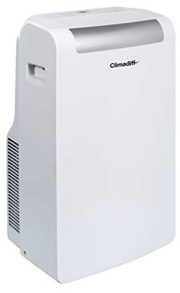 Climadiff - Climatiseur Réversible CLIMA12KR1-4 en 1 Climatiseur Chauffage Déshumidificateur et Ventilateur - Appareil Mobile Connecté + Commande Vocale - 12 000 BTU - Couvre entre 23m² et 35m²