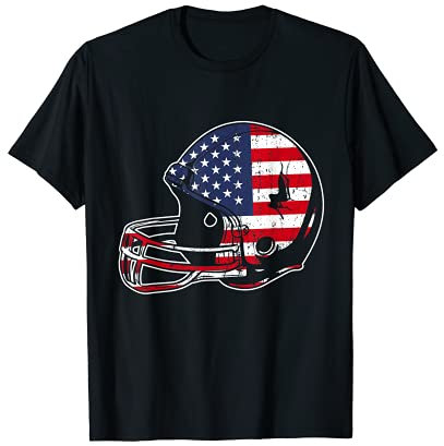 American Football Helm T-Shirt