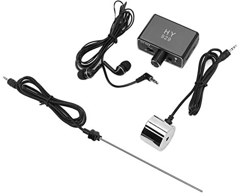 Sxiocta Detección de Fugas de Agua Fuga Subterránea D, Detectores y Alarmas de Agua Detector de Fugas de Tuberías de Agua Subterránea Intensificador de Sonido de Alta Resistencia