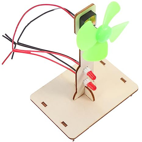 HONITANO Générateur Éolien Fait Main Jouet d'Expérimentation Scientifique pour Garçon et Filles Kit Éducatif Bricolage Activité Manuelle Matériaux Sûrs Jouet Énergétique