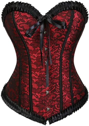 KUOSE - Bustier - Femme - Rouge - EUR(32-34)S