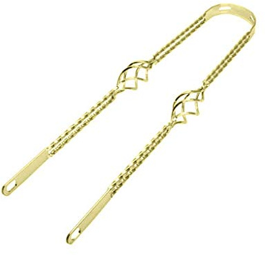 Alta Gold Cage Twisted Lowrider Bicycle Fender Braces, Multiple Sizes. (26)