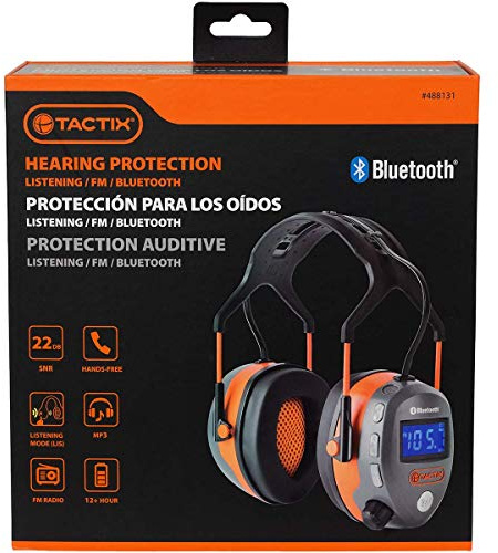 Tactix Ear Defenders (Bluetooth)