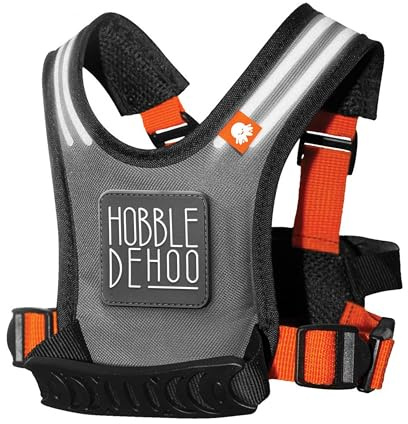 Hobble De Hoo Active Child's Ski & Snowboard Harness for Kids - Premium Training Ski Harness for Teaching & Training Your Child. (Orange)