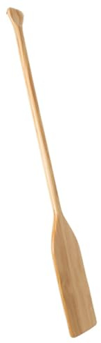 Baoblaze Pagaie de canoë en Bois avec Vernis Protecteur Poignée en T Professionnelle Polyvalente pour Une Utilisation récréative Rame de canoë Poignée, 122 Cm