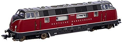 Märklin – Diesellokomotive Baureihe V 200.0 – 37806 Klassiker, markant rundes Design, 1958, digital, Modelleisenbahn, H0, Diesellok, 21 cm