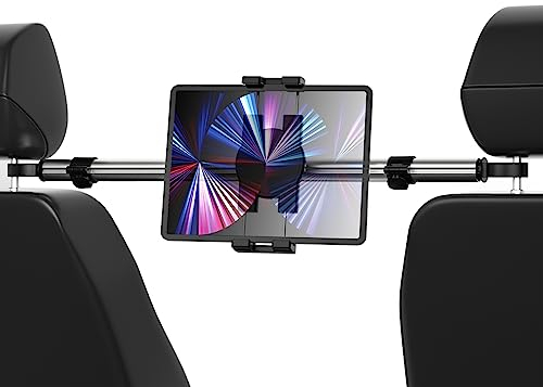 Oilcan Car Between Back Seat Tablet Holder, Headrest Tablet Stand for Kids, Car Rear Seat Tablet Mount for iPad Pro Air Mini, iPhone, Galaxy Tabs, Switch Lenovo, Huawei (4-12.9 inch)