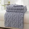 Mezzar Kuscheldecke Flauschig Decke,Kuscheldecke Fleecedecke Flanell Decke Wohndecken Couchdecke Decken für Sofa, Couch und Tagesdecke (Greyblue, 150 * 200)