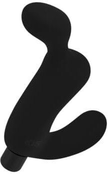 EIS, Vibrator, Prostata-Vibrator aus Silikon, 13 cm, wasserdicht (IPX5), hautfreundliches Material, intensive Vibration, Prostata- und Dammmassage