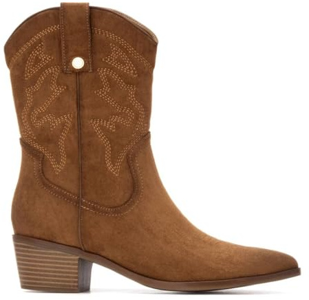 XTI - Botas Camperas Mujer Camel - Calzado Cómodo y Versátil - Moda casual - Modelo 14430702 (Talla 40)