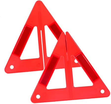 FUNOMOCYA Riflettore Pieghevole per Strada Triangolo di Sicurezza Stradale Riflettenti di Sicurezza