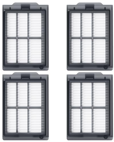 Fixbetter Filtre HEPA Accessoires pour irobot Roomba Plus 405 Combo/505 Combo Robot Aspirateur Pièces de rechange Filtre de nettoyage ménager Filtre lavable et réutilisable
