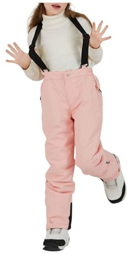 Generisch Girls Club 2 Pantalon de ski et de snowboard chaud d'hiver pour garçons et filles Bonnet enfant