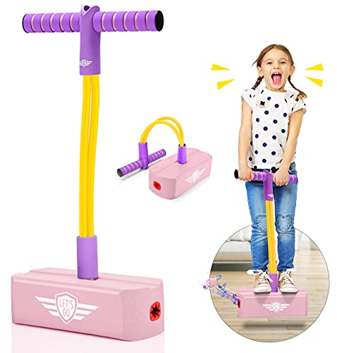 Toyzey Juguetes Niñas 3 4 5 6 7 8 9 10 11 12 Años,Pogo Stick Regalos Niña 3-12 Años Juguetes para Niñas de 3-12 Años Regalos Niños Cumpleaños Niñas