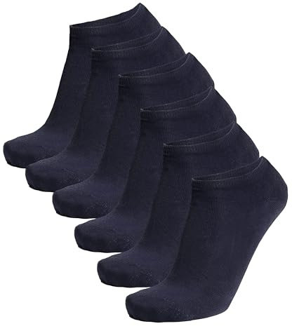 Ciocca Calzini Fantasmini Unisex 3/6 Paia 100% Cotone Filo di Scozia Made in Italy - Pariscarpa Traspiranti per Sneakers e Scarpe Basse [764_085_II_6]