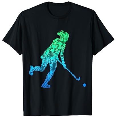 Feldhockey Hockeyspielerin Hockey Mädchen Damen Kinder T-Shirt