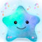 NYOBABE Sensory Toys for Autism,Musical Light Up Star Sensory Lights,Soft Plush Pillow,Kids Sleep Aid Adhd Autism Toys,Birthday Xmas Gifts for Toddler Boys Girls Age 3 4 5 6 7 8 9 10 Blue