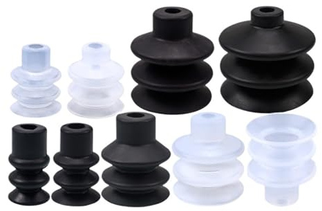 5pcs/Pack PCG Series Vacuum Suction Cups Nozzle Injection Molding Machine Accessories PCG-5/7/10/12/15/18/20-S/N(PCG-20-S)