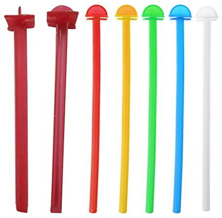 Kcnsieou Perchoir en plastique durable pour cage à oiseaux, pinsons, canaris, perruches